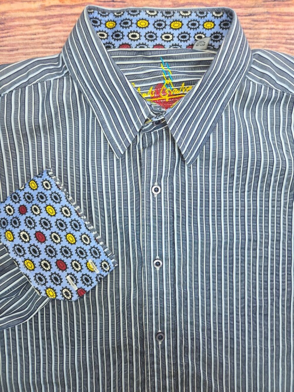 Robert Graham Long Sleeve Button-Down Shirt XL